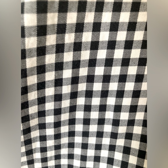 Ralph Lauren Black White Plaid Long Sleeve button-up Shirt Medium - Picture 3 of 6